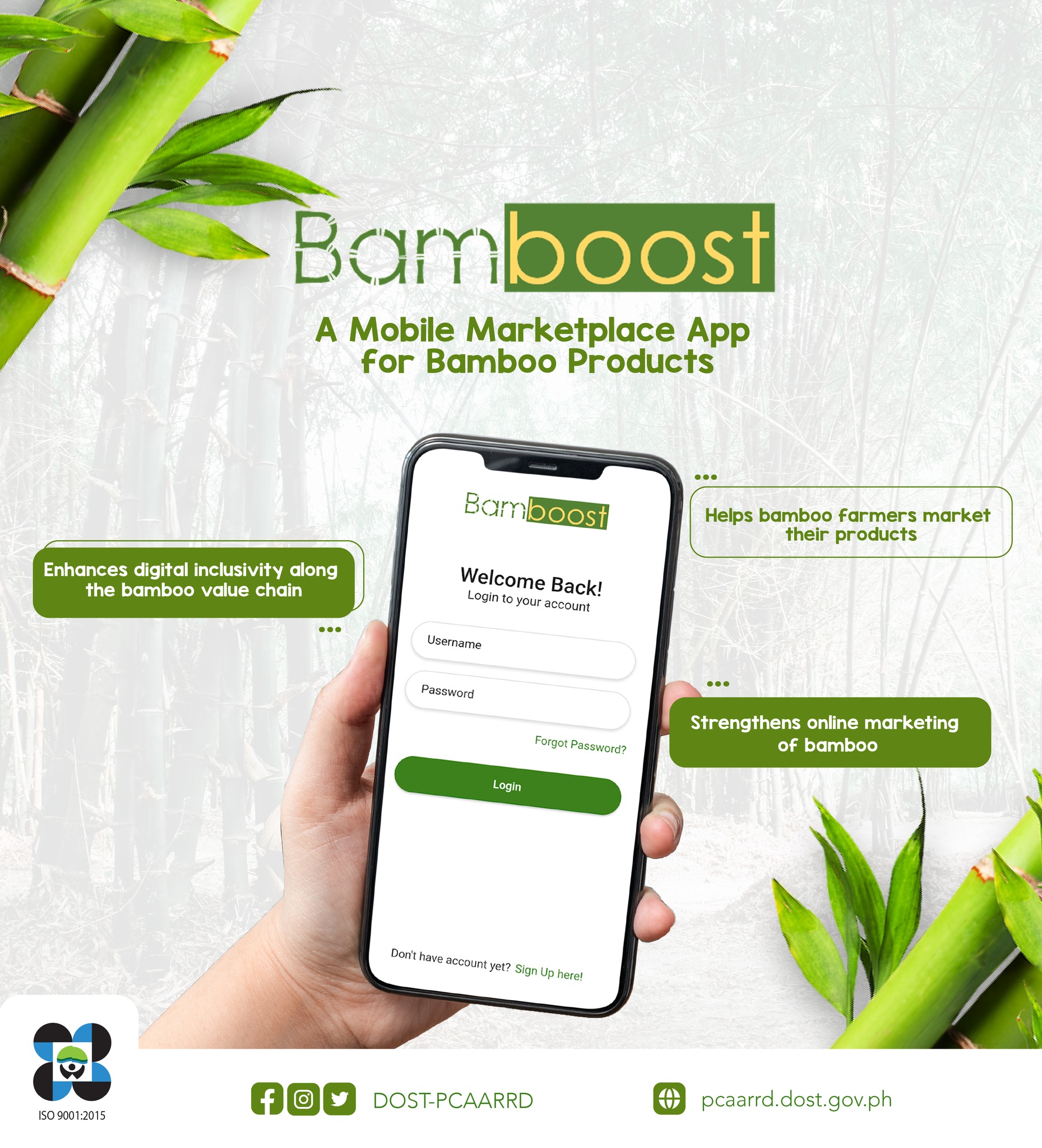 Did you know that there’s an app being developed that would help Filipino bamboo farmers in marketing their products?